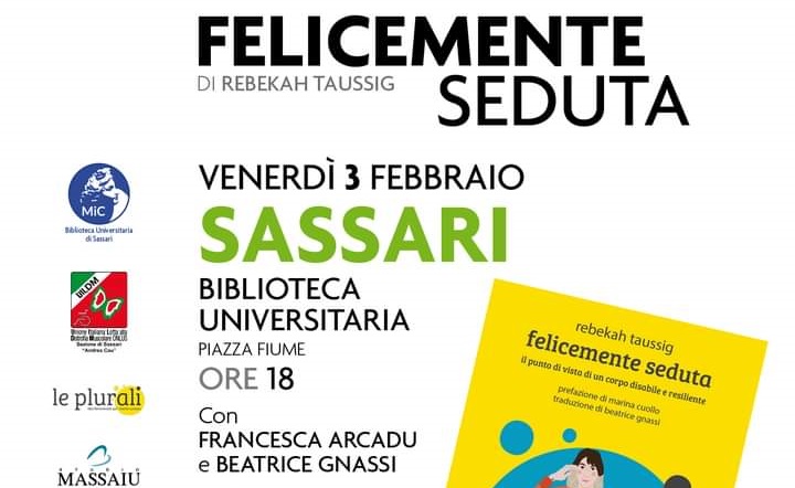 "Felicemente seduta - Il punto di vista di un corpo disabile e resiliente"